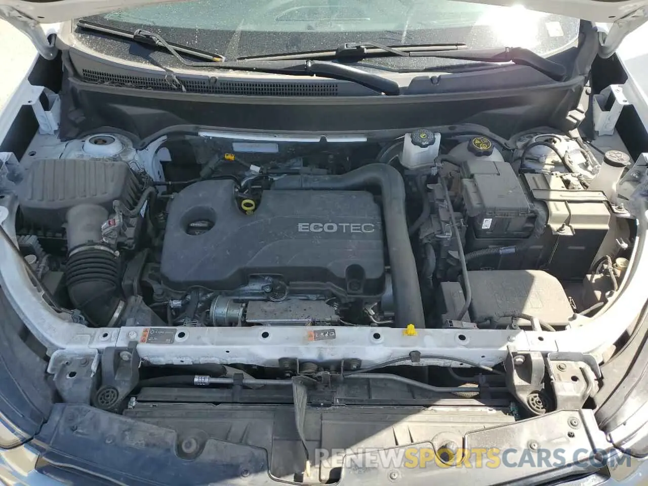 12 fotografías del automóvil dañado 3GNAXWEV5NS113344 CHEVROLET EQUINOX 2022