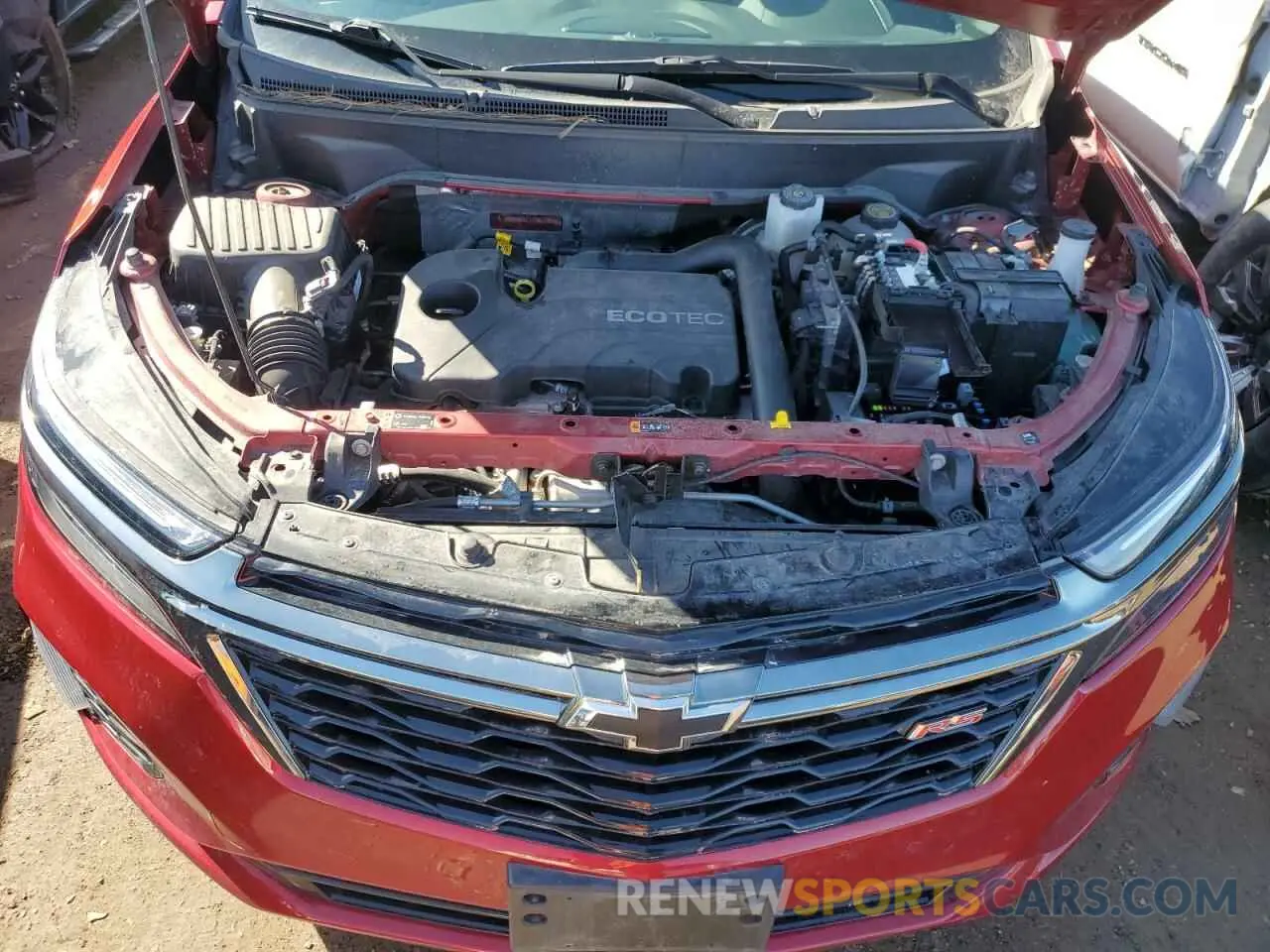 11 fotografías del automóvil dañado 3GNAXWEV5NS185810 CHEVROLET EQUINOX 2022