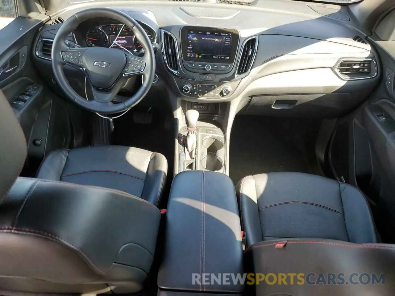 8 fotografías del automóvil dañado 3GNAXWEV5NS185810 CHEVROLET EQUINOX 2022