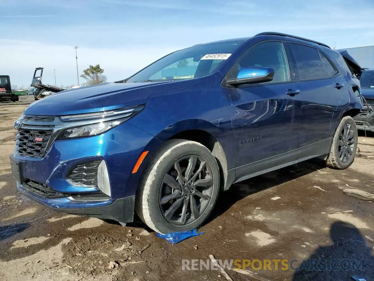 1 fotografías del automóvil dañado 3GNAXWEV6NS115278 CHEVROLET EQUINOX 2022