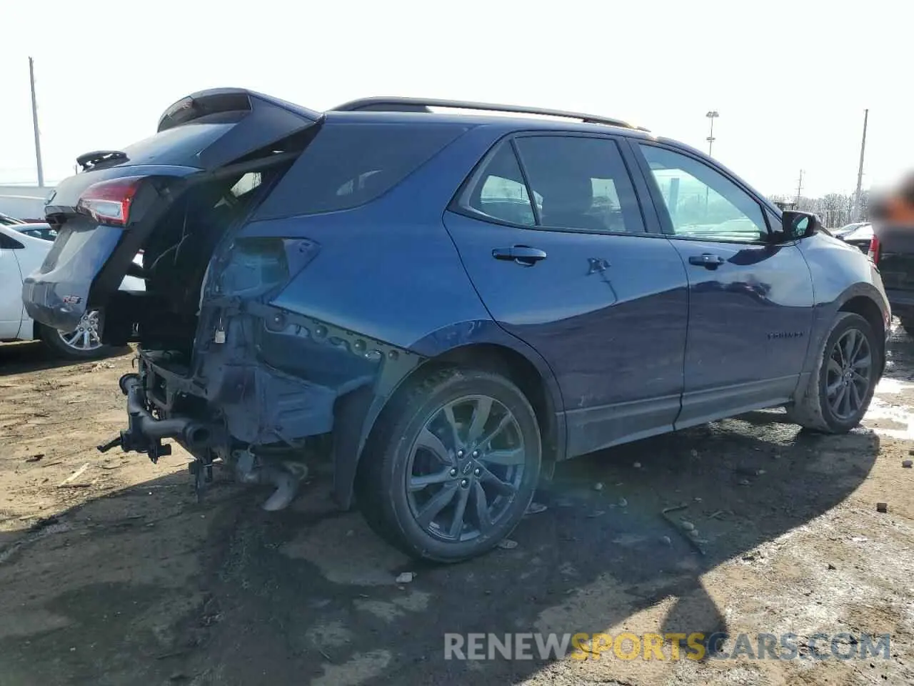 3 fotografías del automóvil dañado 3GNAXWEV6NS115278 CHEVROLET EQUINOX 2022