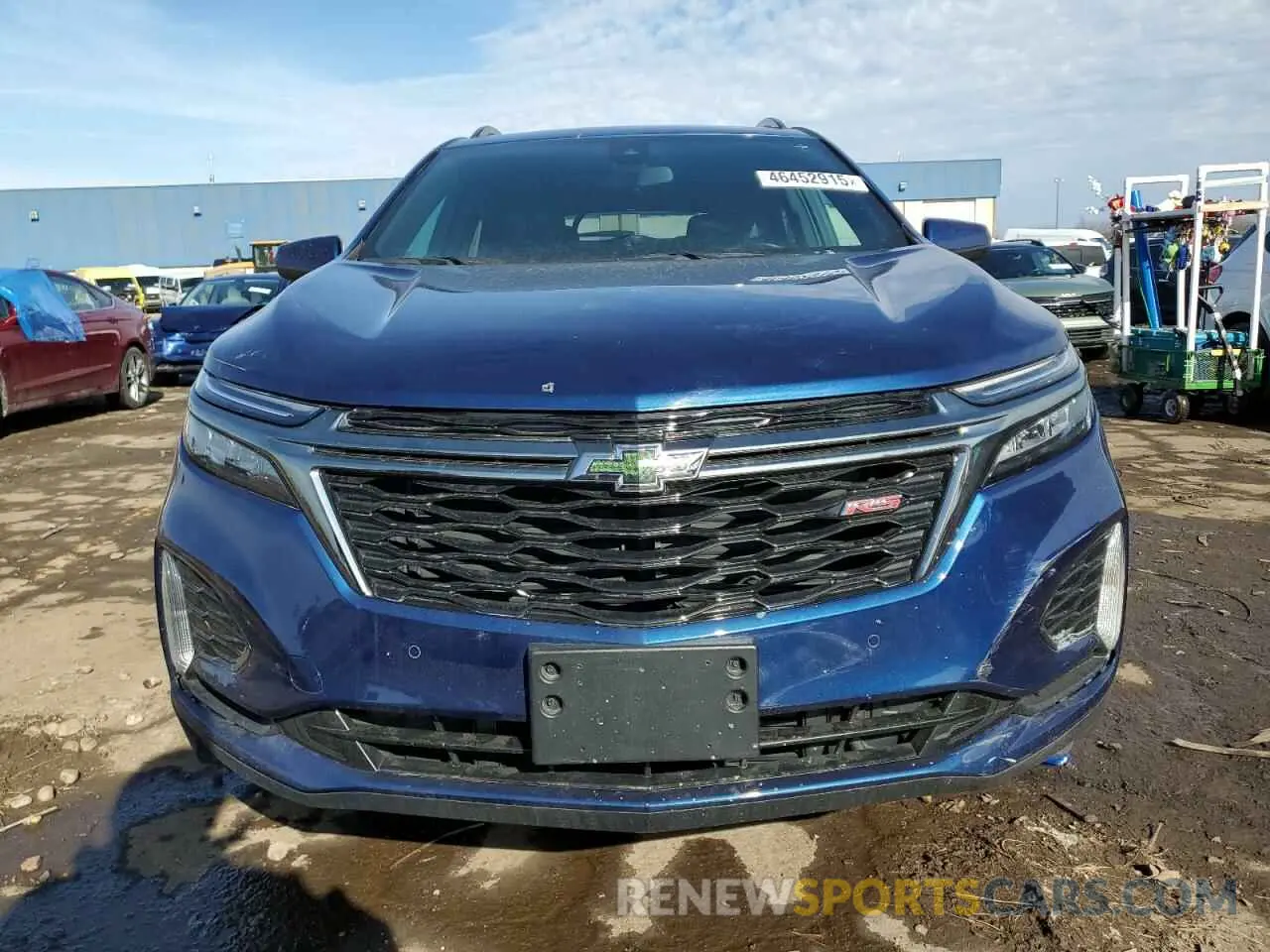 5 fotografías del automóvil dañado 3GNAXWEV6NS115278 CHEVROLET EQUINOX 2022