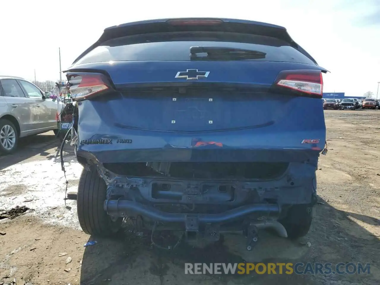 6 fotografías del automóvil dañado 3GNAXWEV6NS115278 CHEVROLET EQUINOX 2022