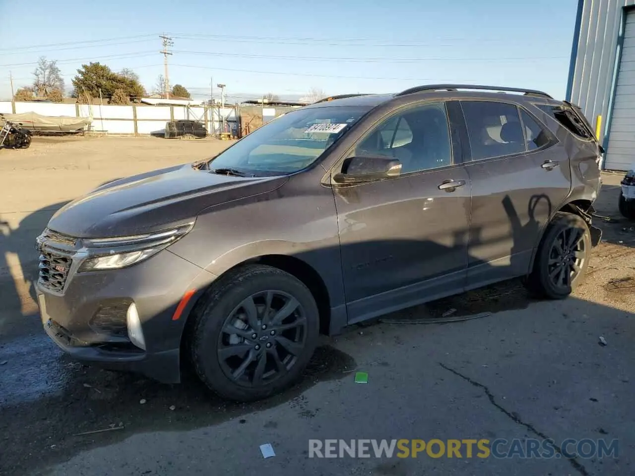 1 fotografías del automóvil dañado 3GNAXWEV6NS153464 CHEVROLET EQUINOX 2022