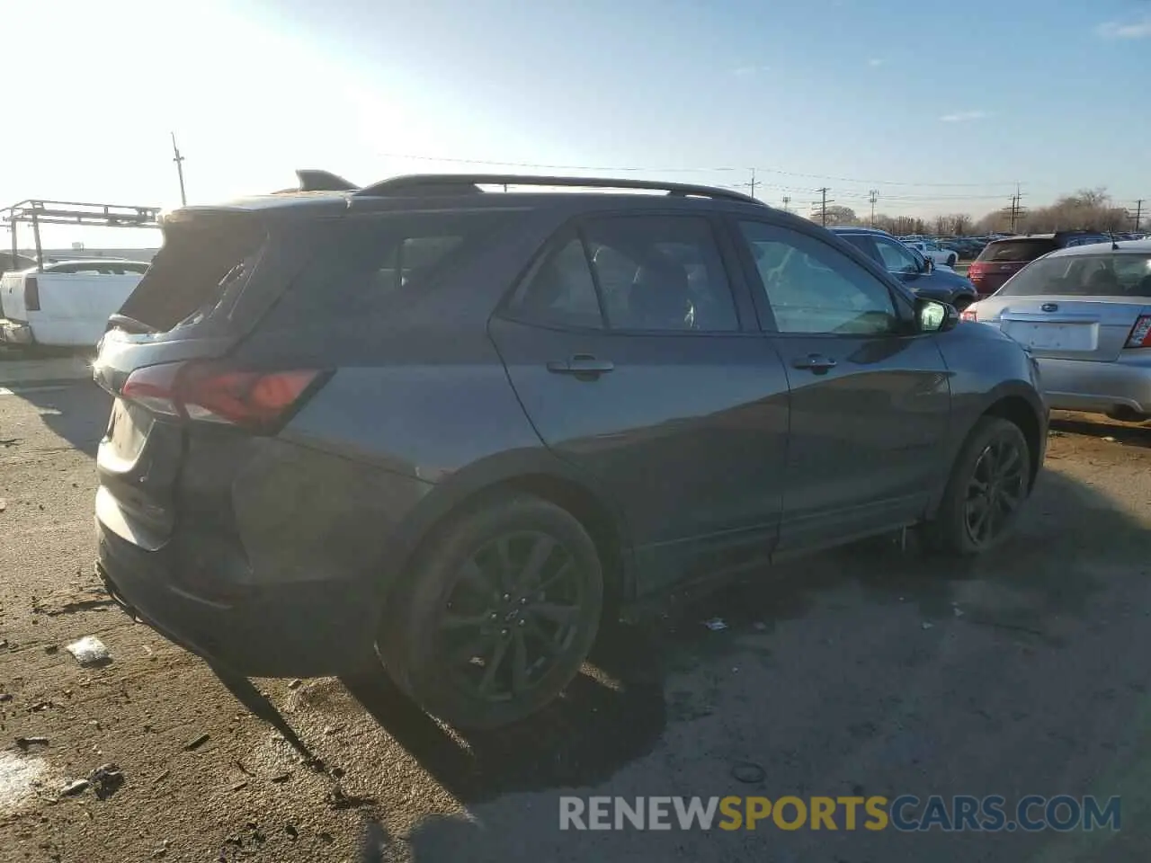 3 fotografías del automóvil dañado 3GNAXWEV6NS153464 CHEVROLET EQUINOX 2022