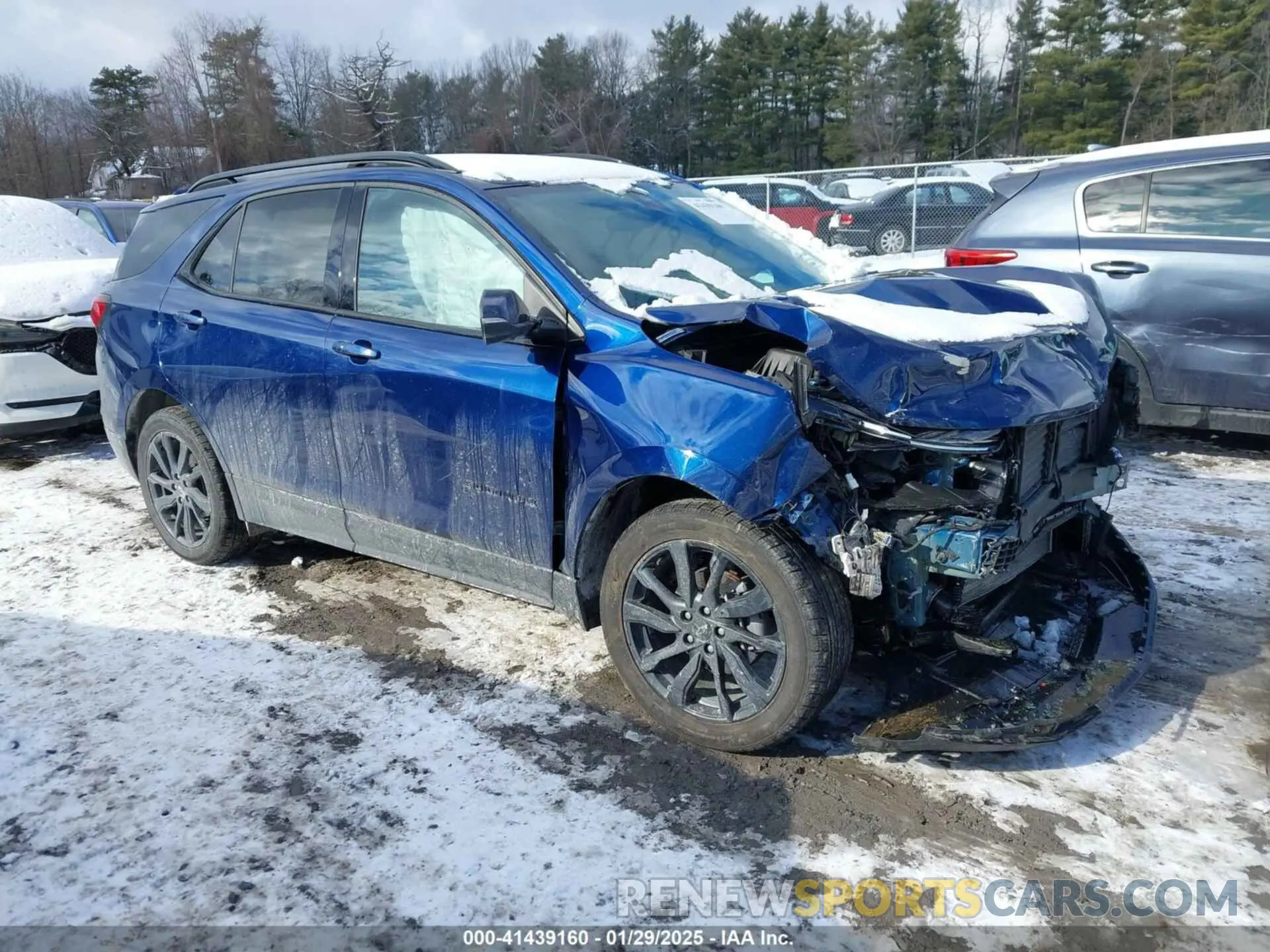 1 fotografías del automóvil dañado 3GNAXWEV8NS115718 CHEVROLET EQUINOX 2022