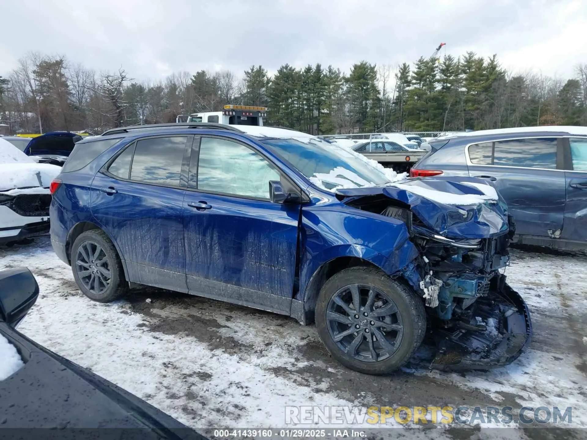 14 fotografías del automóvil dañado 3GNAXWEV8NS115718 CHEVROLET EQUINOX 2022