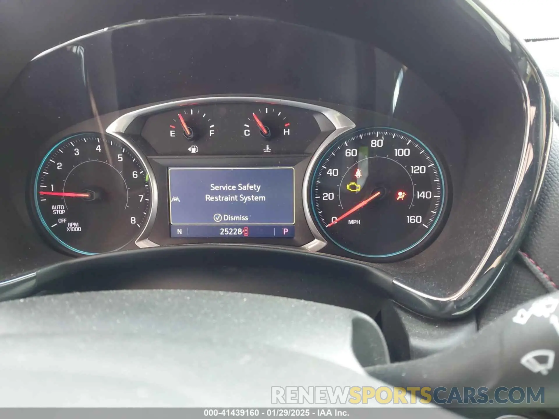 7 fotografías del automóvil dañado 3GNAXWEV8NS115718 CHEVROLET EQUINOX 2022