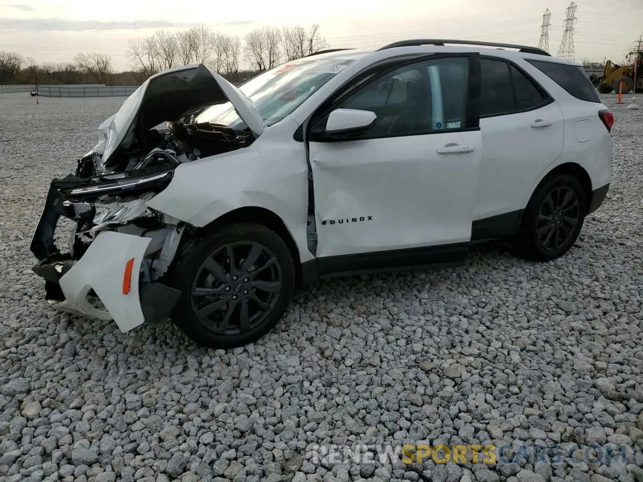 1 fotografías del automóvil dañado 3GNAXWEV9NS195563 CHEVROLET EQUINOX 2022