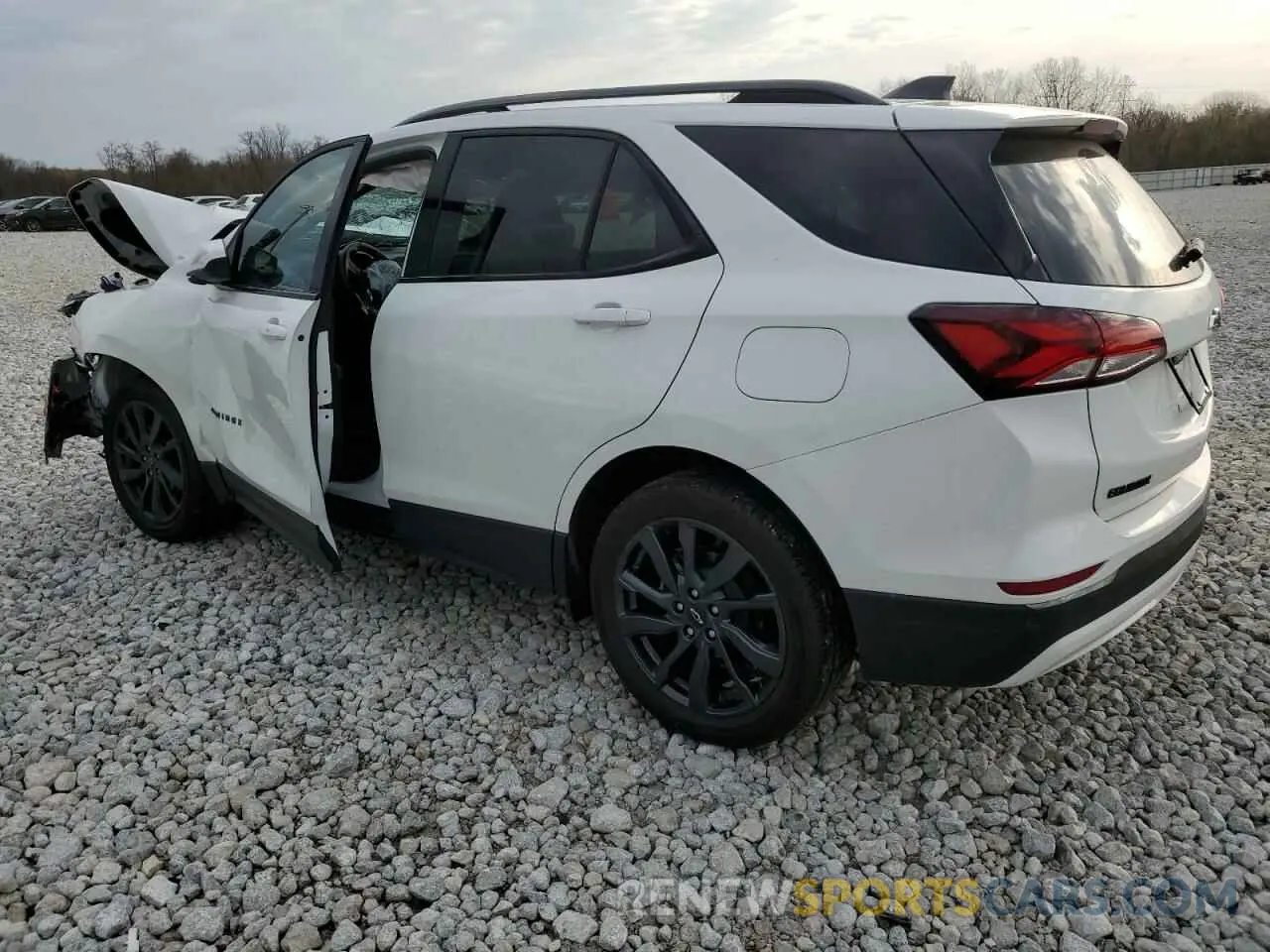 2 fotografías del automóvil dañado 3GNAXWEV9NS195563 CHEVROLET EQUINOX 2022