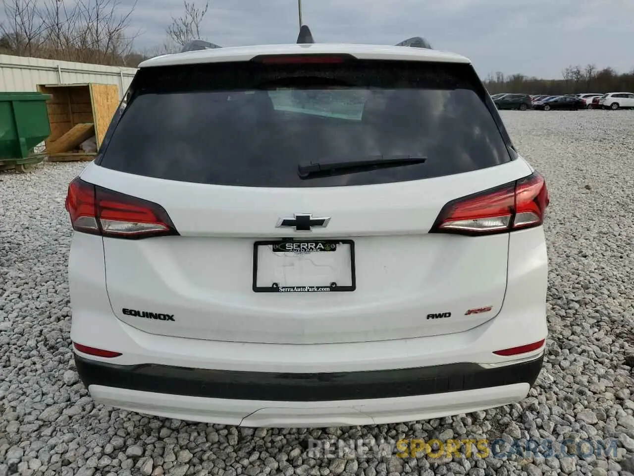 6 fotografías del automóvil dañado 3GNAXWEV9NS195563 CHEVROLET EQUINOX 2022