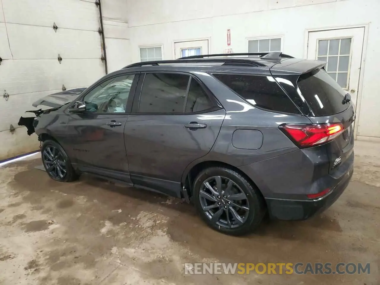 2 fotografías del automóvil dañado 3GNAXWEVXNS107250 CHEVROLET EQUINOX 2022