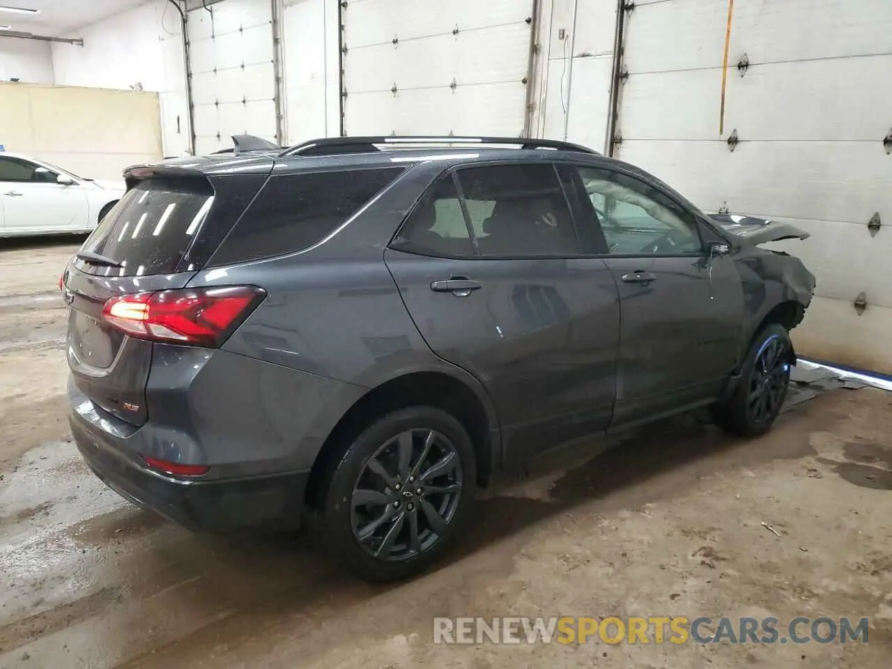 3 fotografías del automóvil dañado 3GNAXWEVXNS107250 CHEVROLET EQUINOX 2022