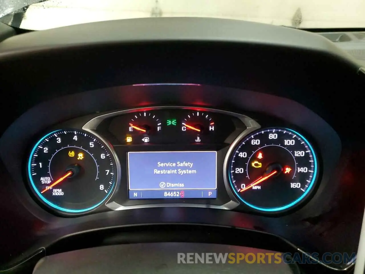 9 fotografías del automóvil dañado 3GNAXWEVXNS107250 CHEVROLET EQUINOX 2022