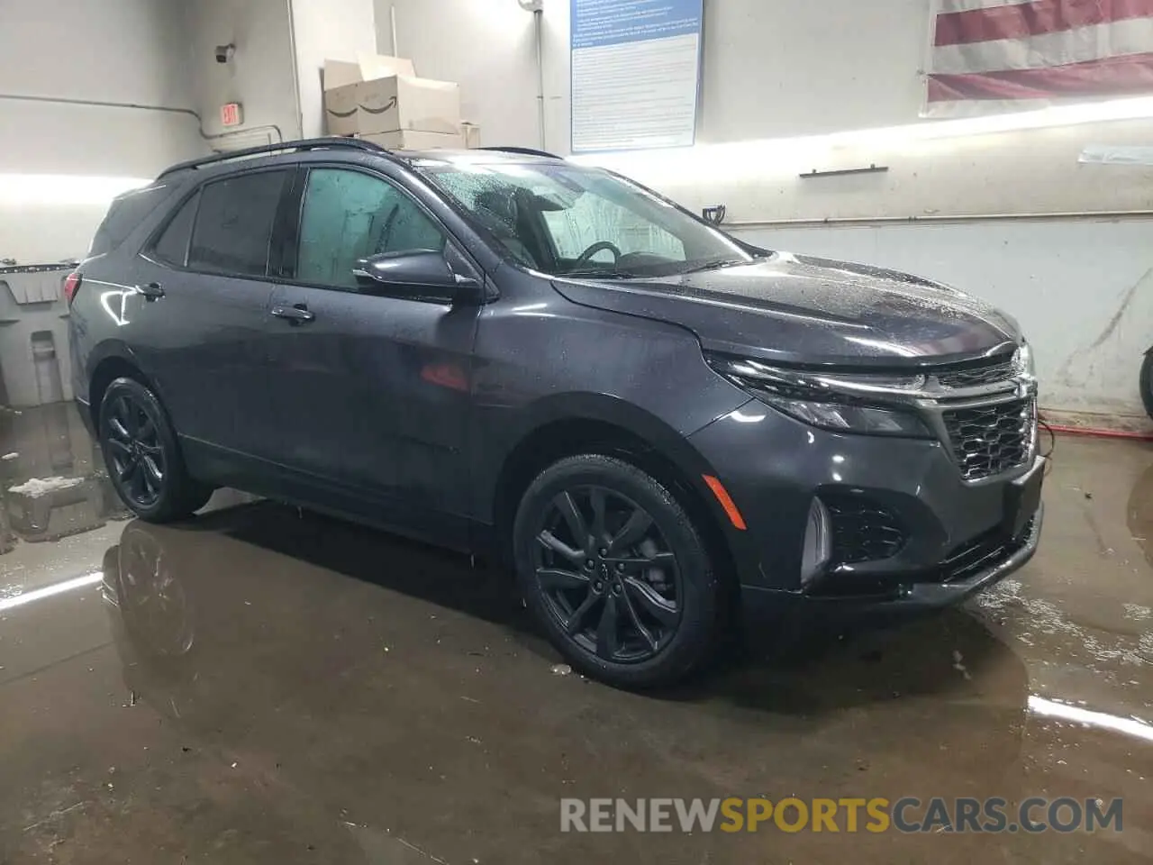 4 fotografías del automóvil dañado 3GNAXWEVXNS239862 CHEVROLET EQUINOX 2022
