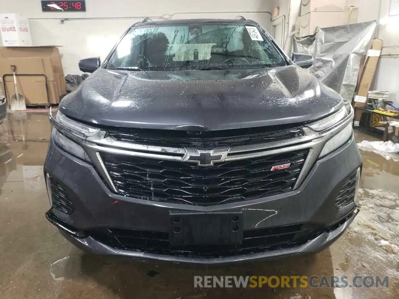 5 fotografías del automóvil dañado 3GNAXWEVXNS239862 CHEVROLET EQUINOX 2022