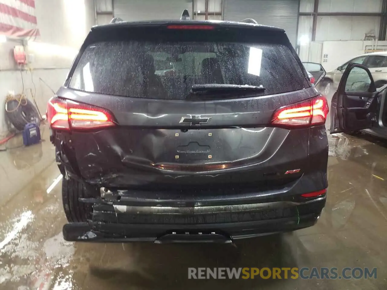 6 fotografías del automóvil dañado 3GNAXWEVXNS239862 CHEVROLET EQUINOX 2022