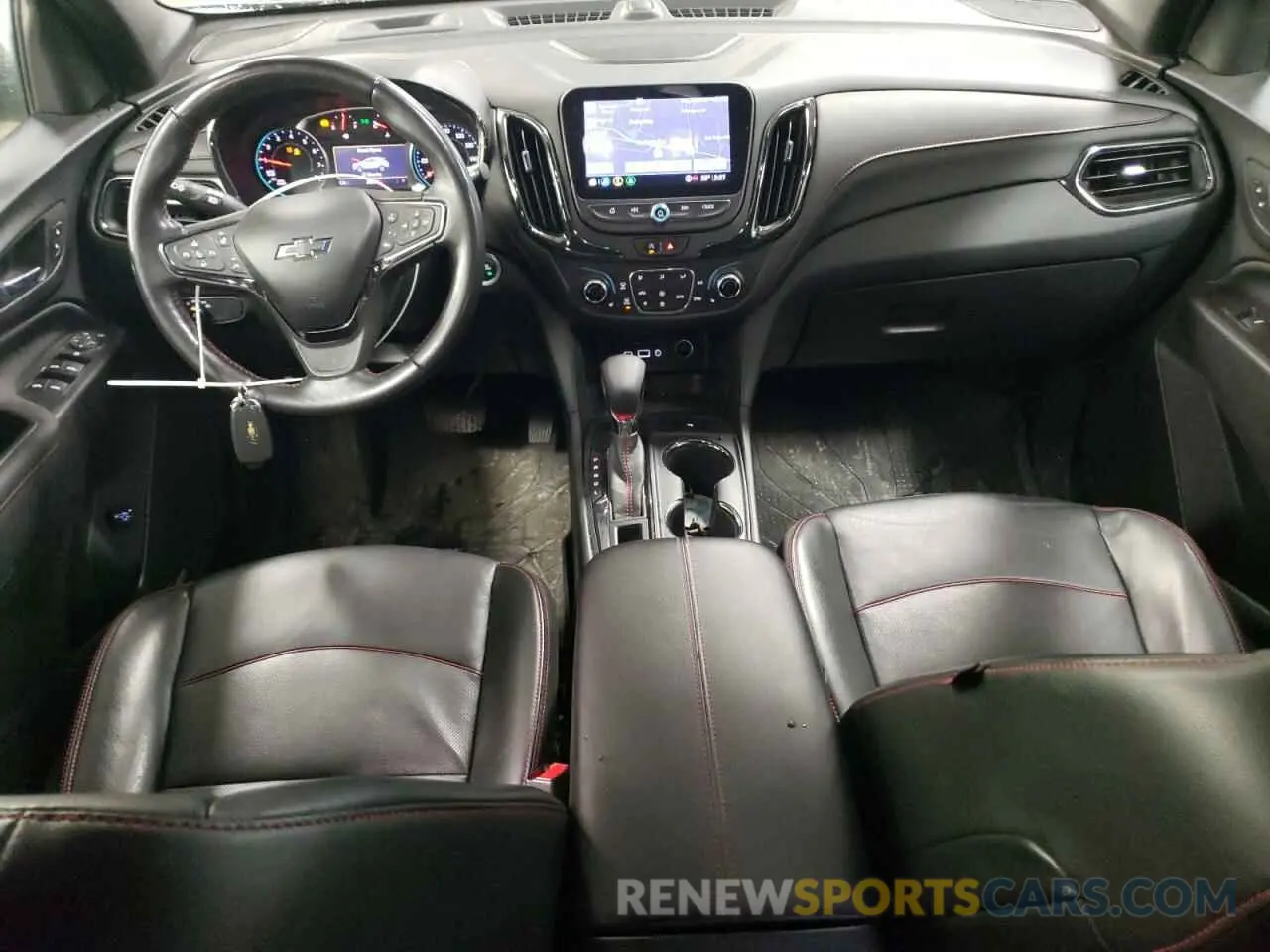 8 fotografías del automóvil dañado 3GNAXWEVXNS239862 CHEVROLET EQUINOX 2022