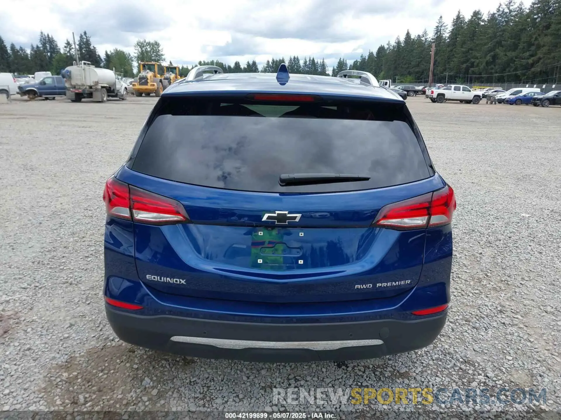 17 fotografías del automóvil dañado 3GNAXXEV5NS105492 CHEVROLET EQUINOX 2022