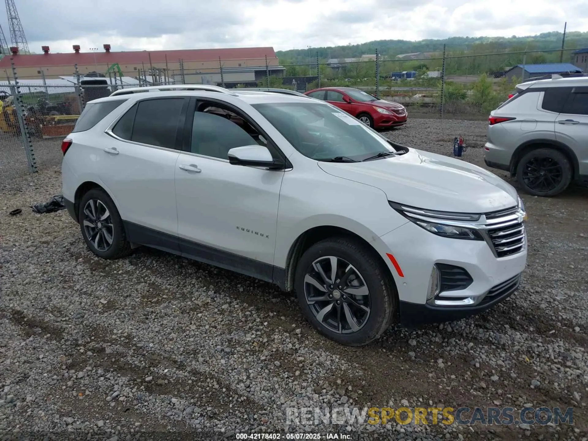 1 fotografías del automóvil dañado 3GNAXXEV6NS107848 CHEVROLET EQUINOX 2022