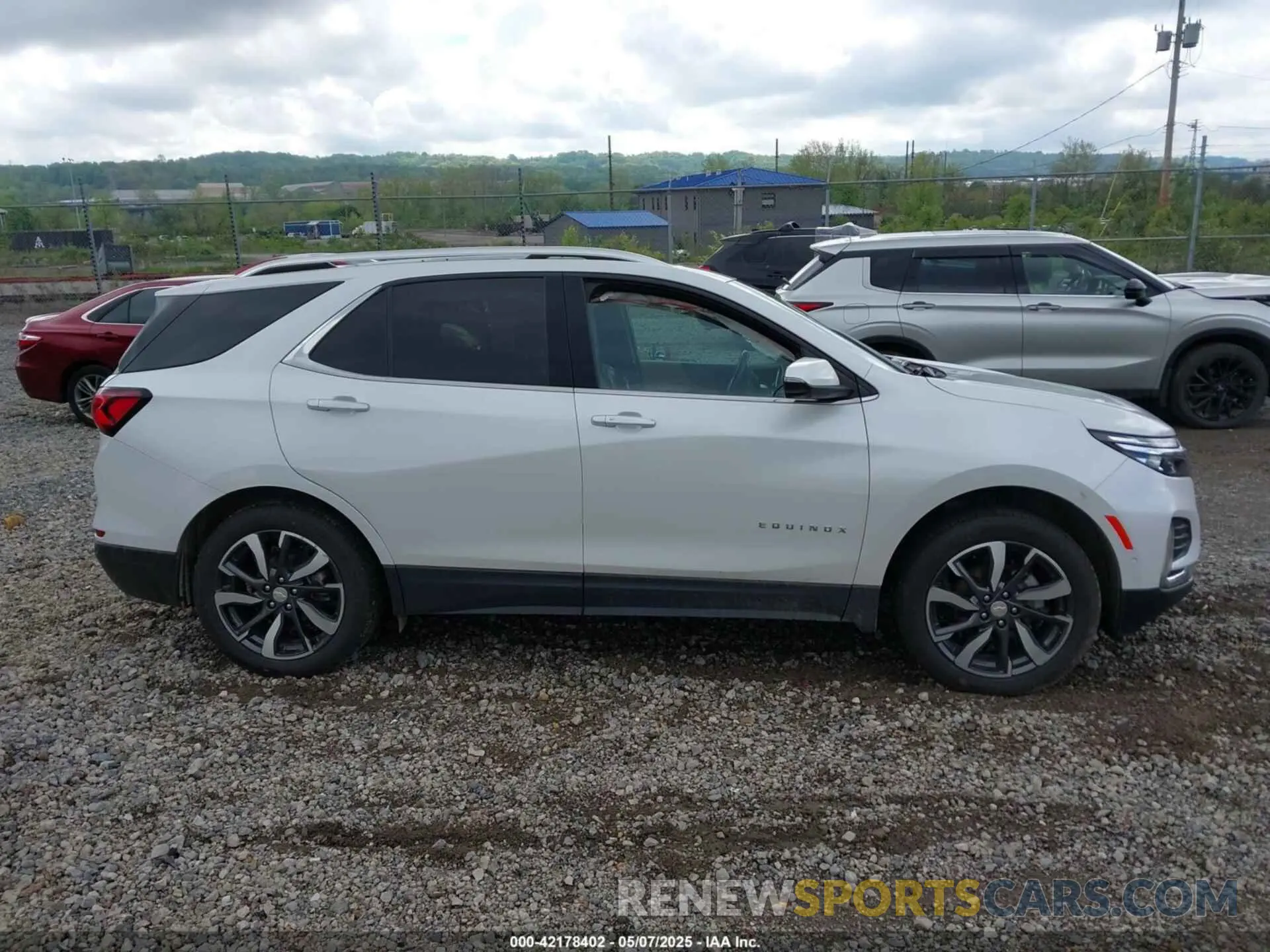 13 fotografías del automóvil dañado 3GNAXXEV6NS107848 CHEVROLET EQUINOX 2022