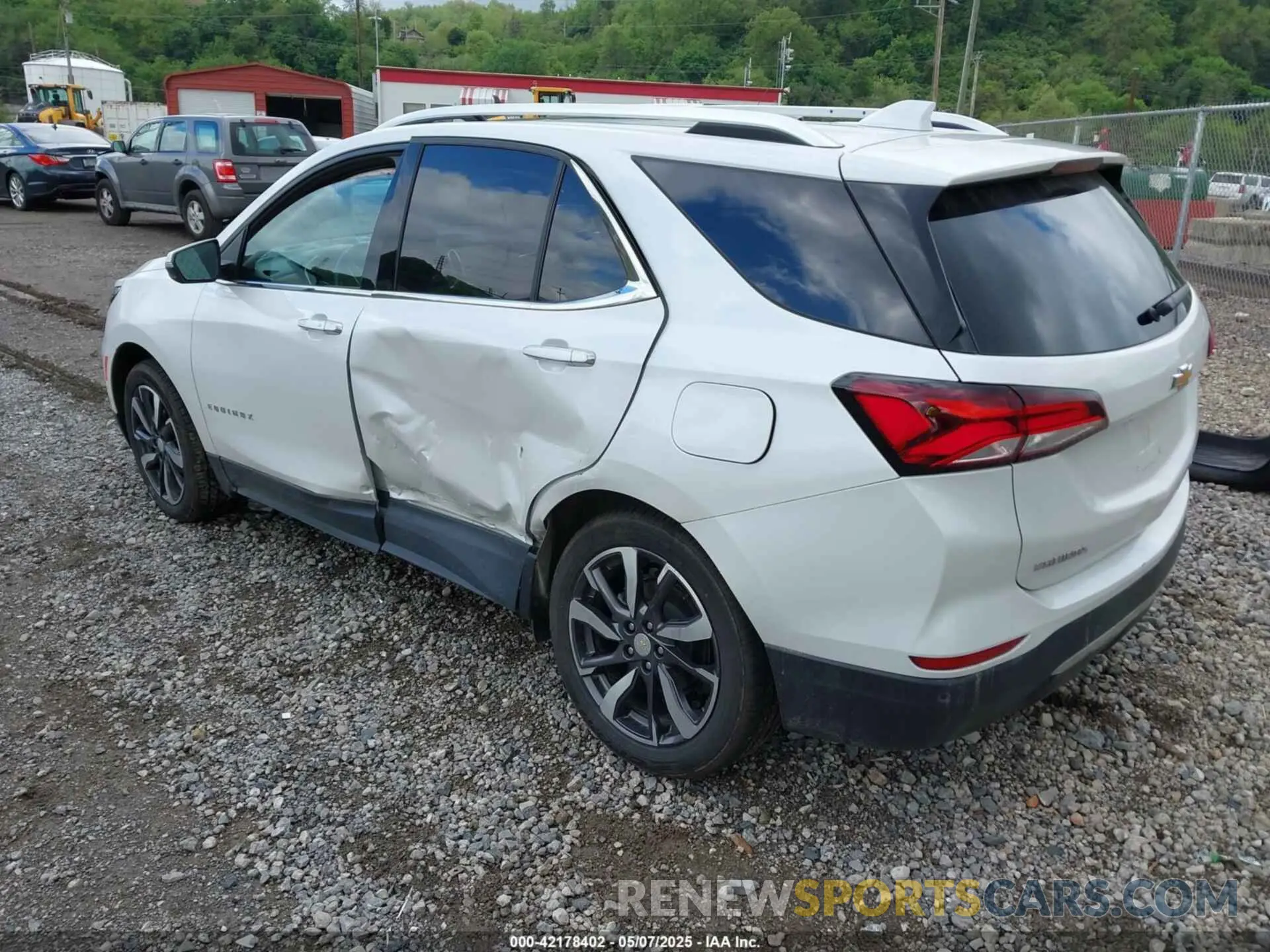 3 fotografías del automóvil dañado 3GNAXXEV6NS107848 CHEVROLET EQUINOX 2022