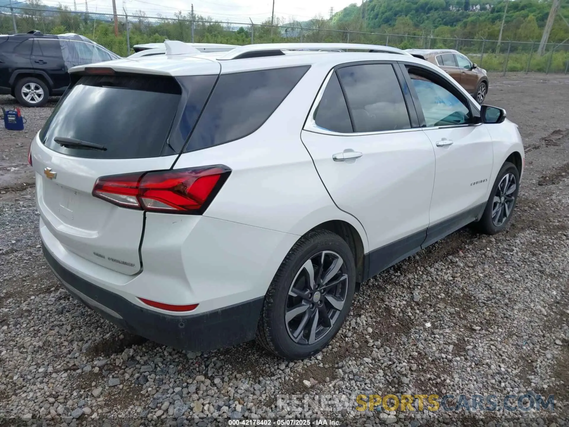 4 fotografías del automóvil dañado 3GNAXXEV6NS107848 CHEVROLET EQUINOX 2022