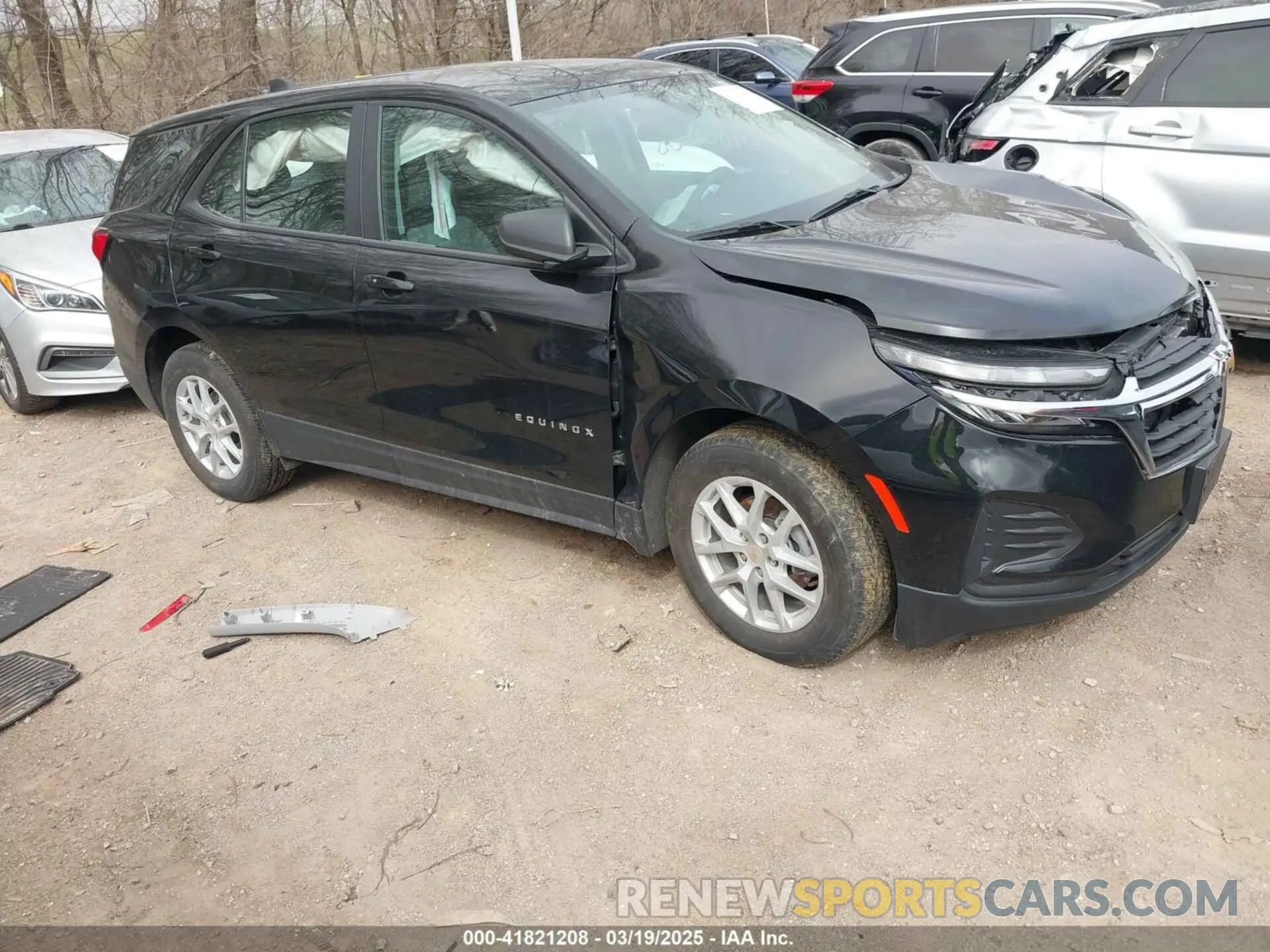 1 fotografías del automóvil dañado 3GNAX5EG1PL254954 CHEVROLET EQUINOX 2023