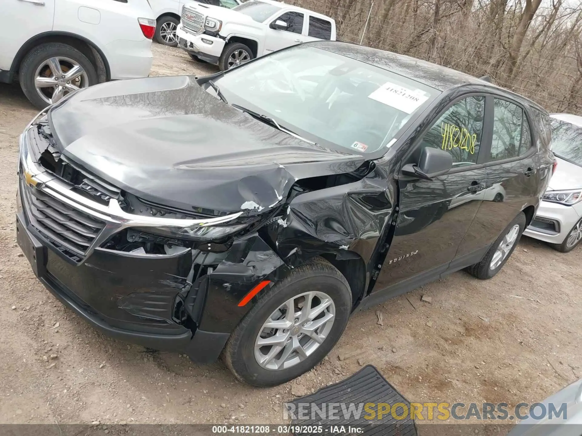 2 fotografías del automóvil dañado 3GNAX5EG1PL254954 CHEVROLET EQUINOX 2023