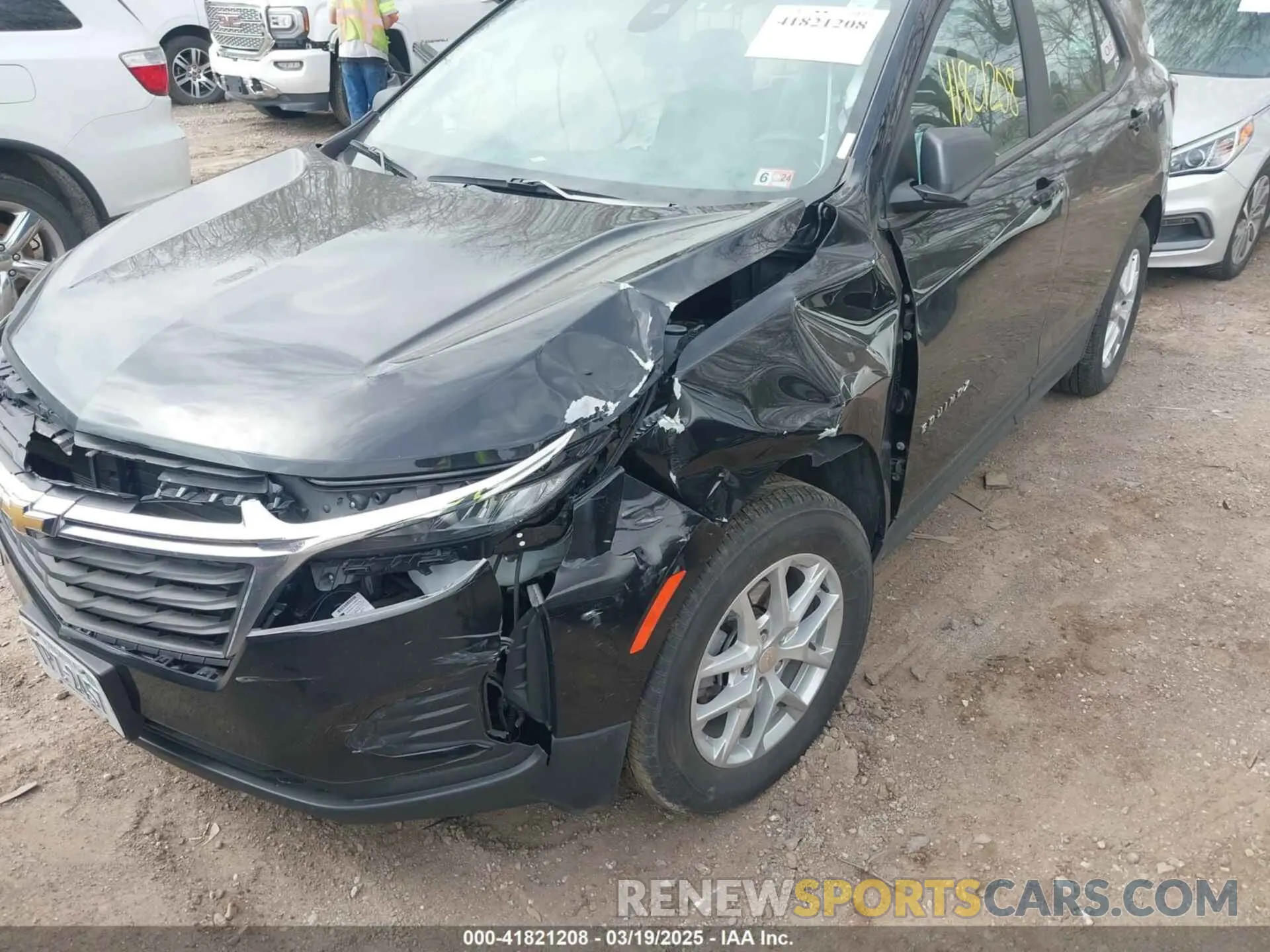 6 fotografías del automóvil dañado 3GNAX5EG1PL254954 CHEVROLET EQUINOX 2023