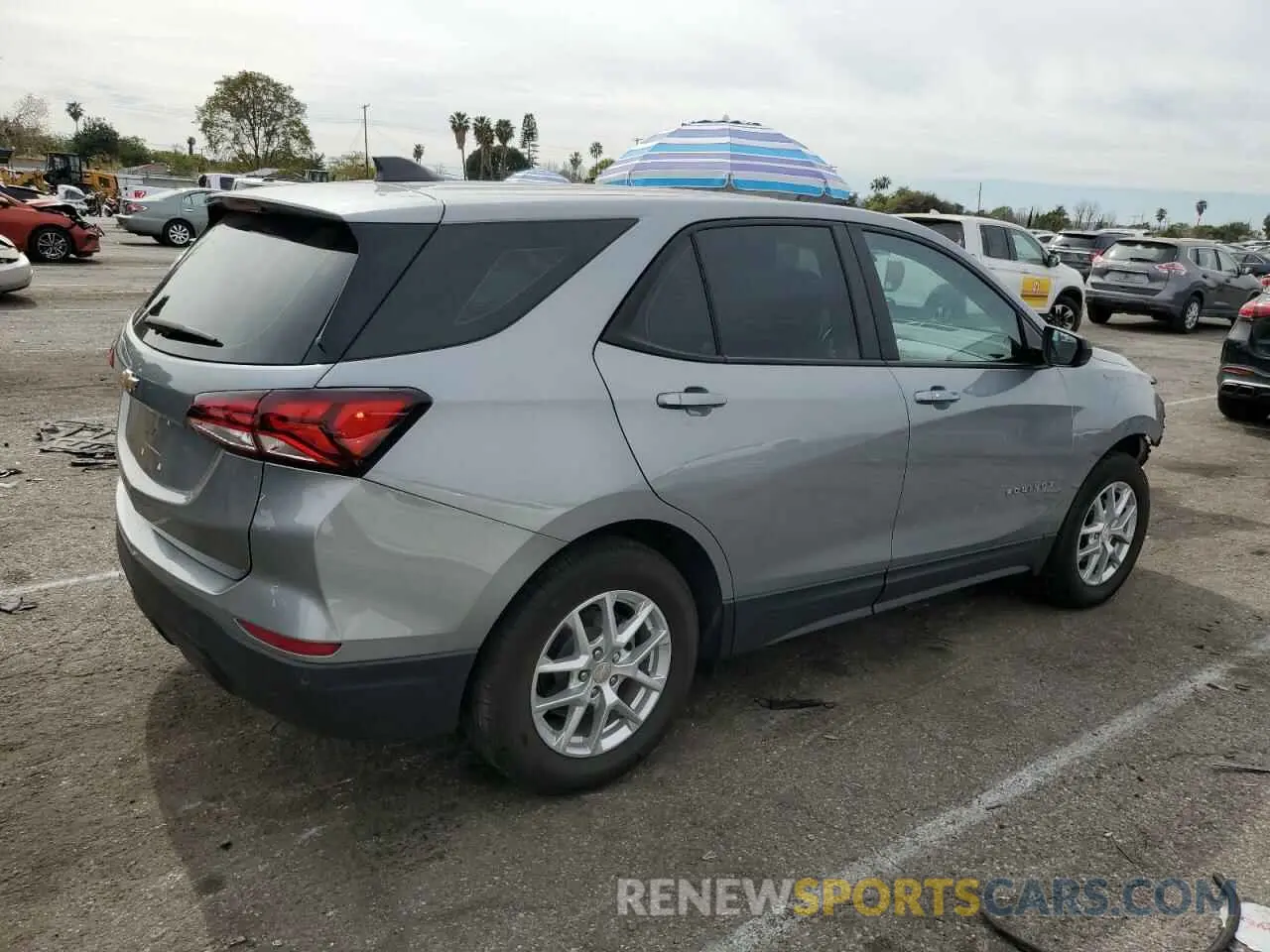 3 fotografías del automóvil dañado 3GNAXFEG1PL139728 CHEVROLET EQUINOX 2023