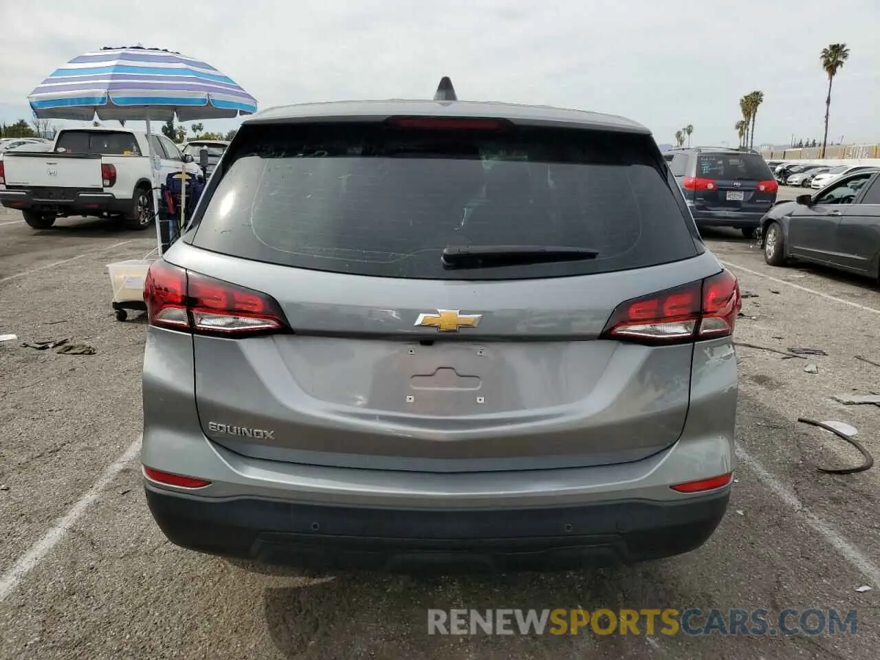 6 fotografías del automóvil dañado 3GNAXFEG1PL139728 CHEVROLET EQUINOX 2023