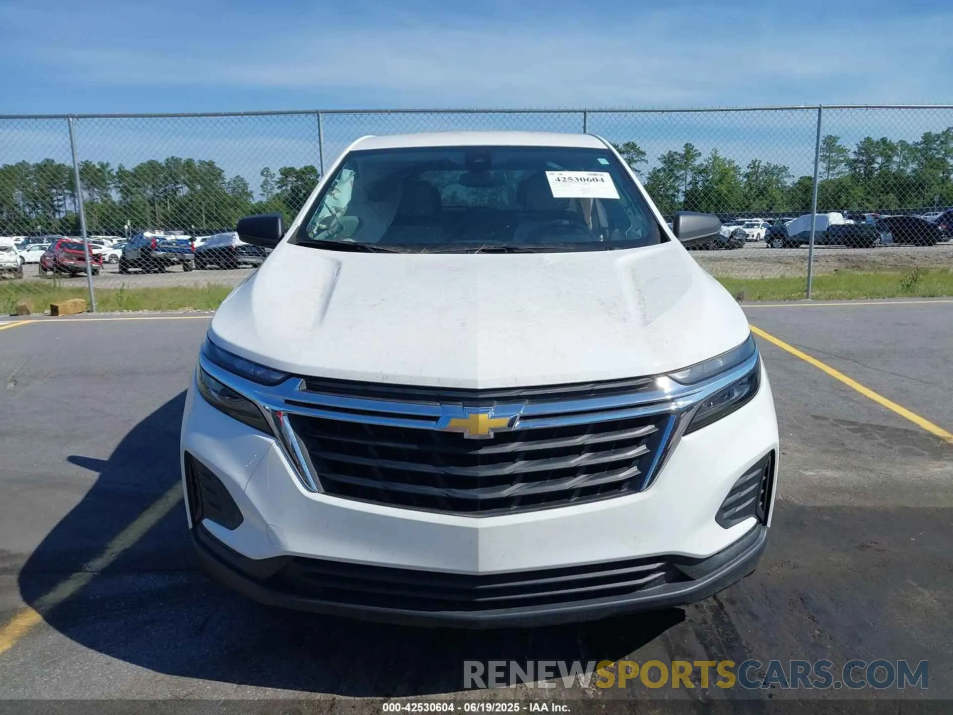 12 fotografías del automóvil dañado 3GNAXFEG6PL253871 CHEVROLET EQUINOX 2023