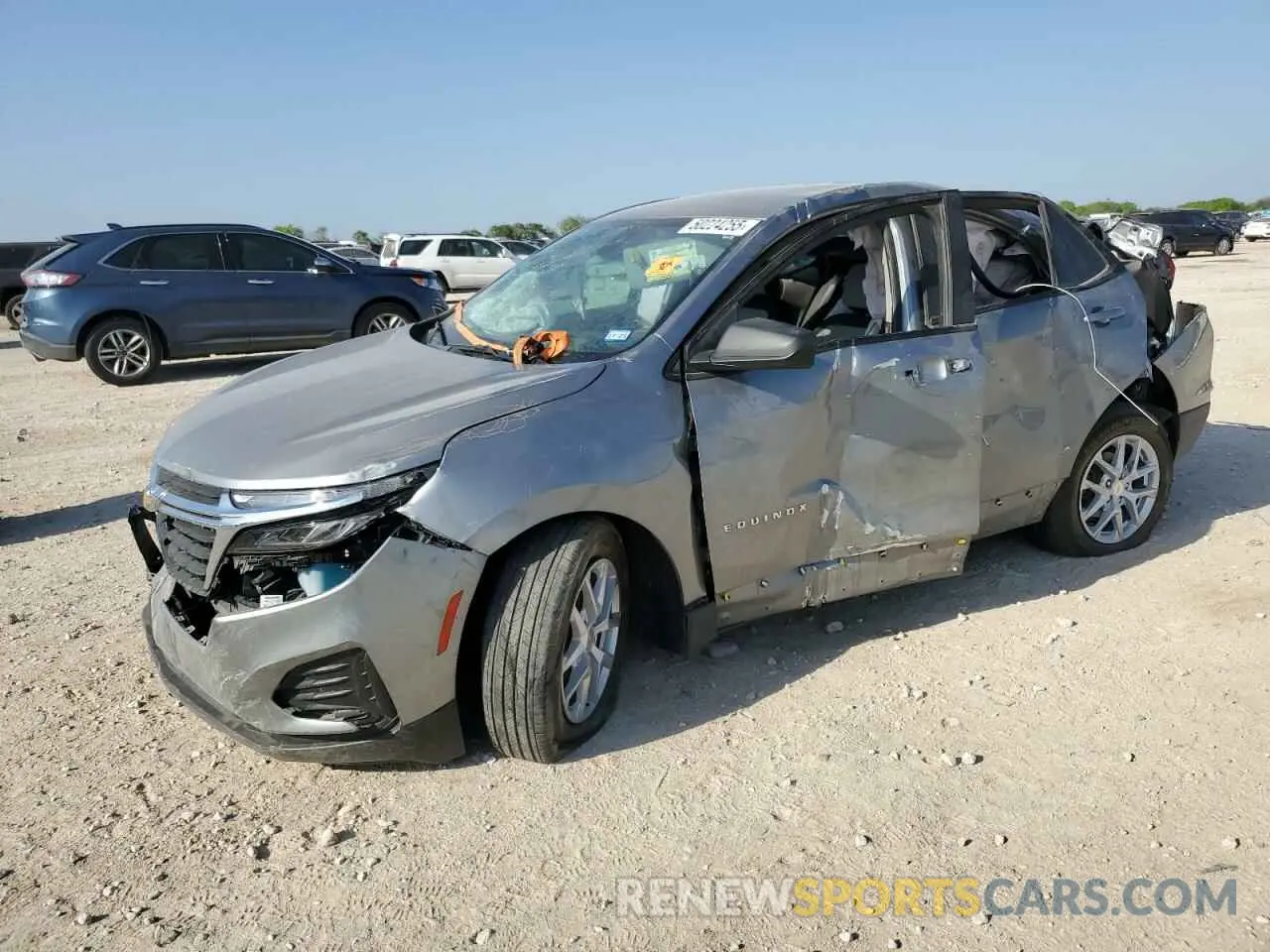 1 fotografías del automóvil dañado 3GNAXHEG0PL128747 CHEVROLET EQUINOX 2023