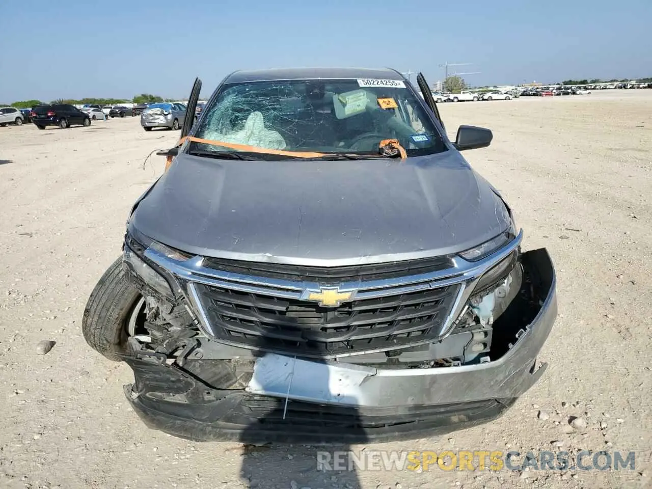 5 fotografías del automóvil dañado 3GNAXHEG0PL128747 CHEVROLET EQUINOX 2023