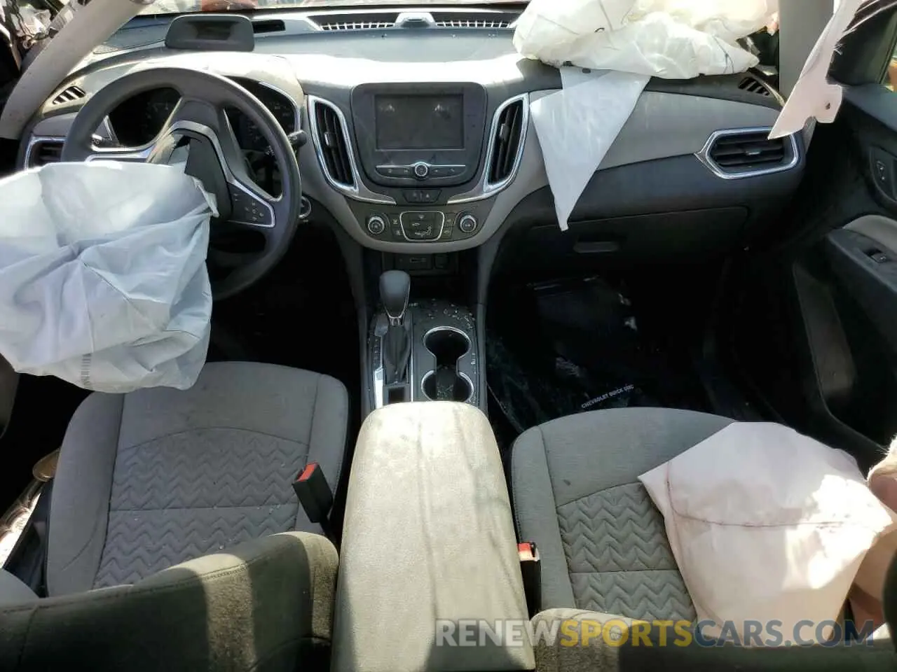 8 fotografías del automóvil dañado 3GNAXHEG0PL128747 CHEVROLET EQUINOX 2023
