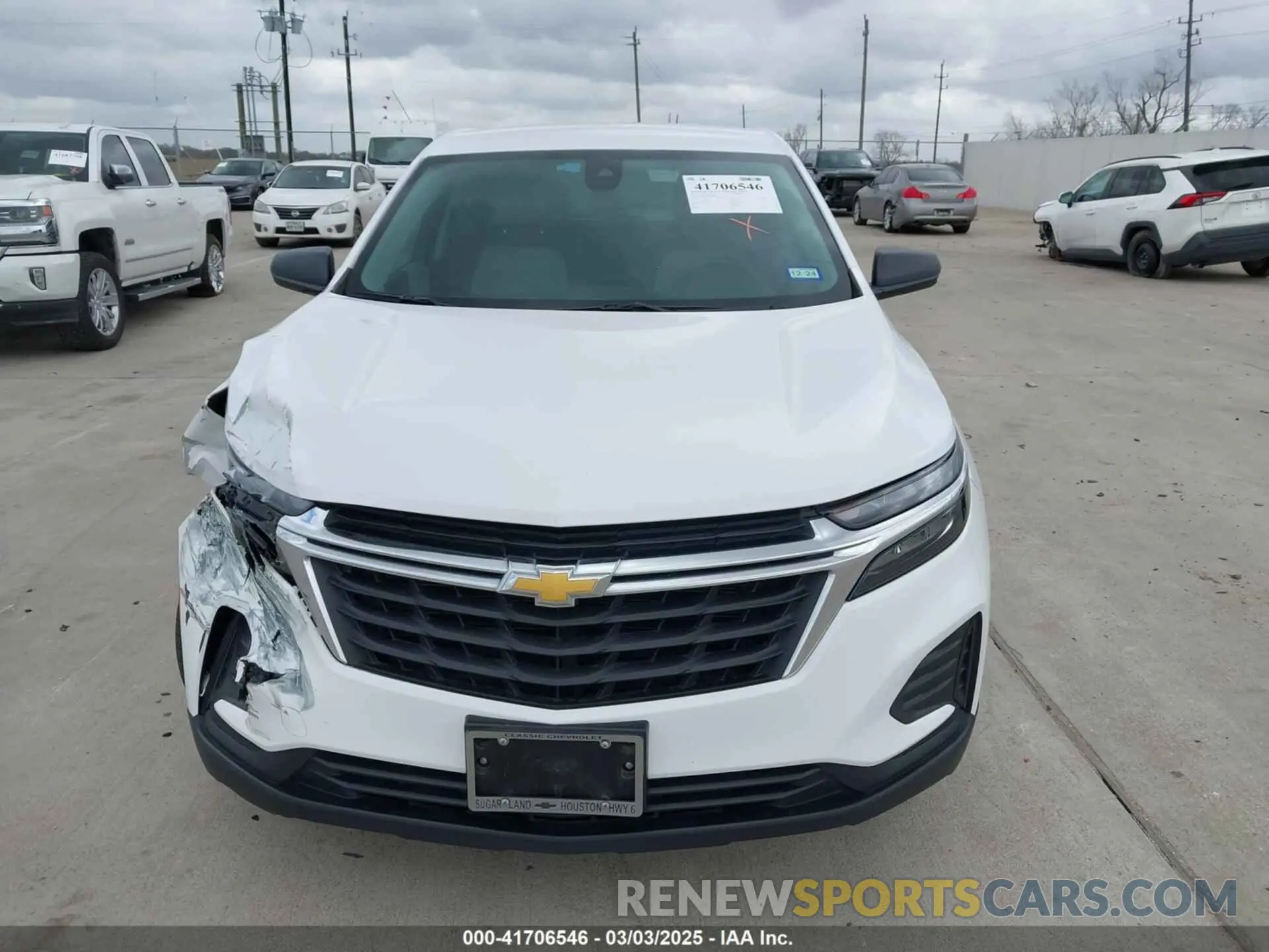 12 fotografías del automóvil dañado 3GNAXHEG0PL168018 CHEVROLET EQUINOX 2023
