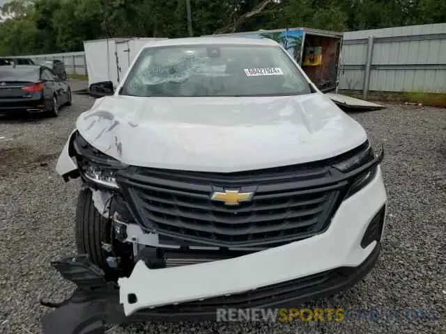5 fotografías del automóvil dañado 3GNAXHEG1PL132130 CHEVROLET EQUINOX 2023