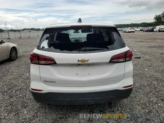 6 fotografías del automóvil dañado 3GNAXHEG1PL132130 CHEVROLET EQUINOX 2023