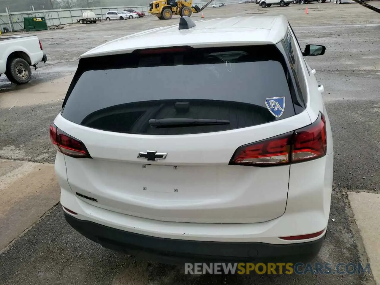 6 fotografías del automóvil dañado 3GNAXHEG1PL199083 CHEVROLET EQUINOX 2023