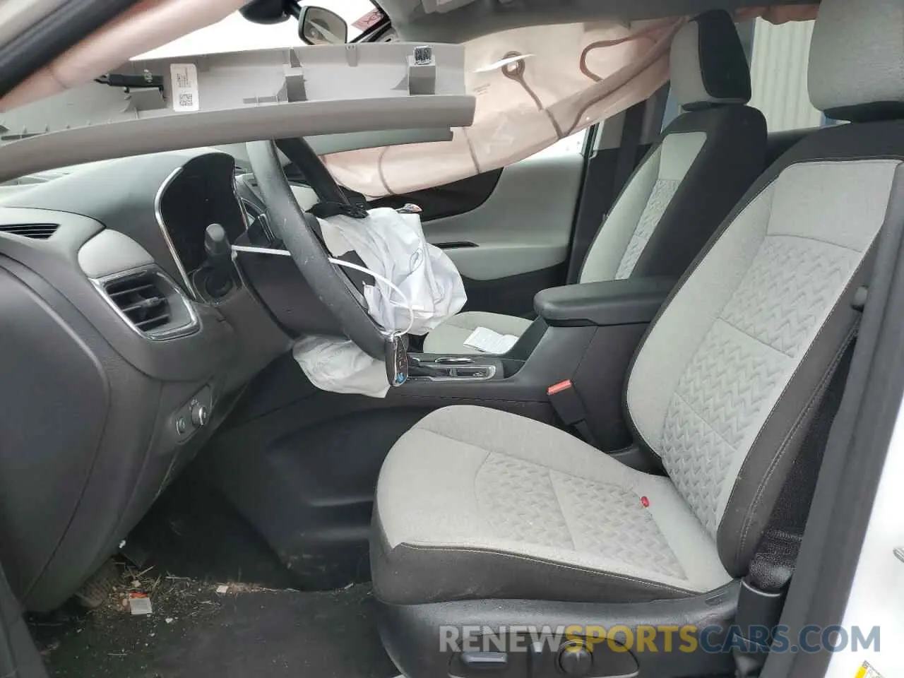 7 fotografías del automóvil dañado 3GNAXHEG1PL199083 CHEVROLET EQUINOX 2023