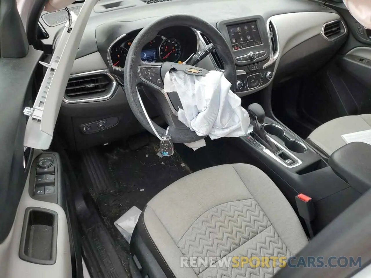8 fotografías del automóvil dañado 3GNAXHEG1PL199083 CHEVROLET EQUINOX 2023