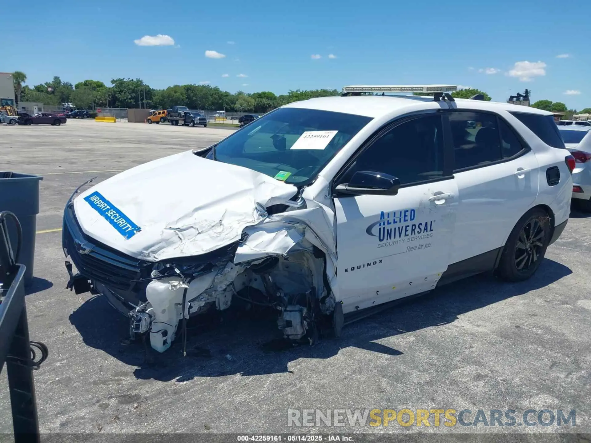 2 fotografías del automóvil dañado 3GNAXHEG1PL225603 CHEVROLET EQUINOX 2023