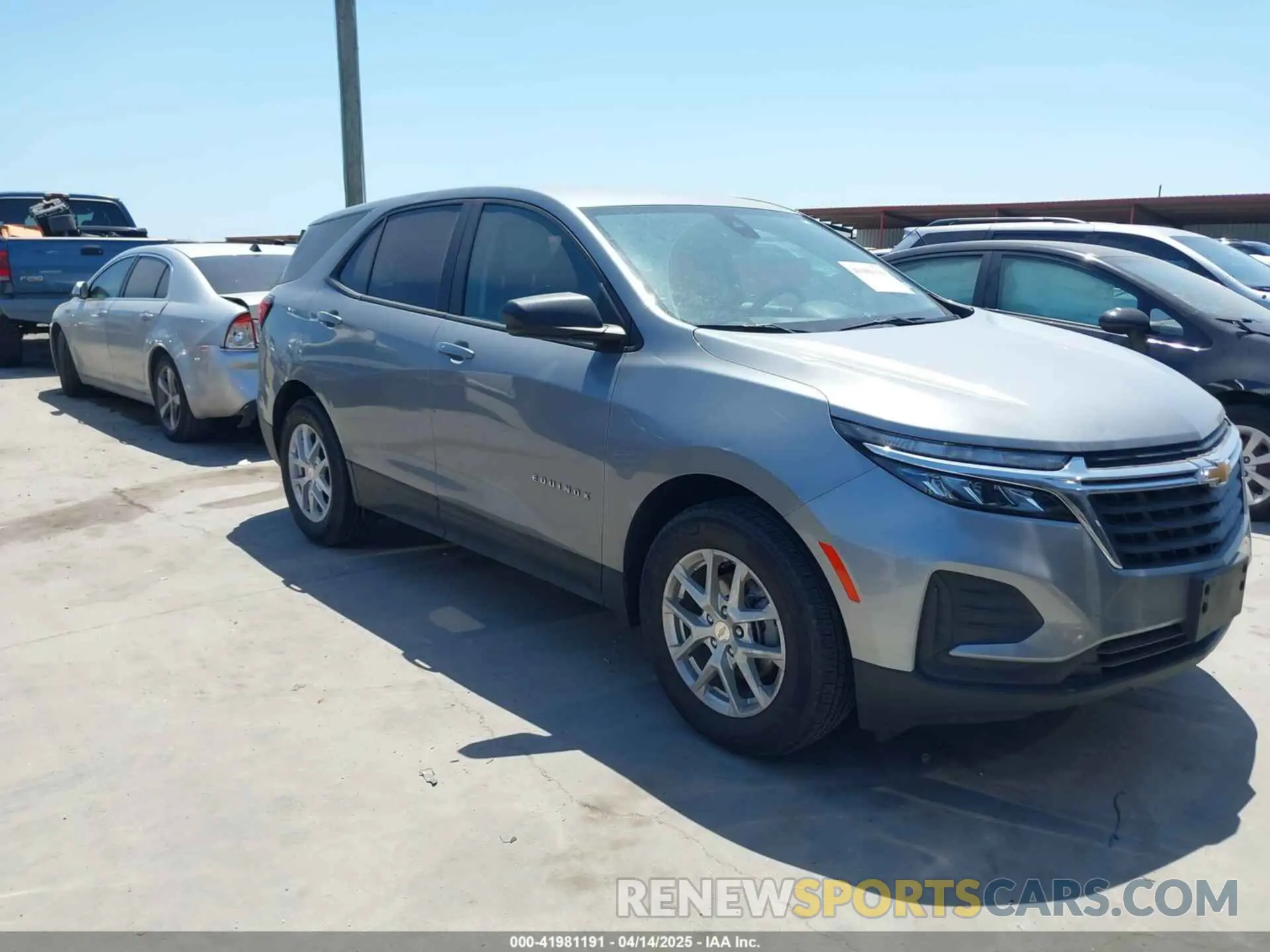1 fotografías del automóvil dañado 3GNAXHEG2PL121394 CHEVROLET EQUINOX 2023