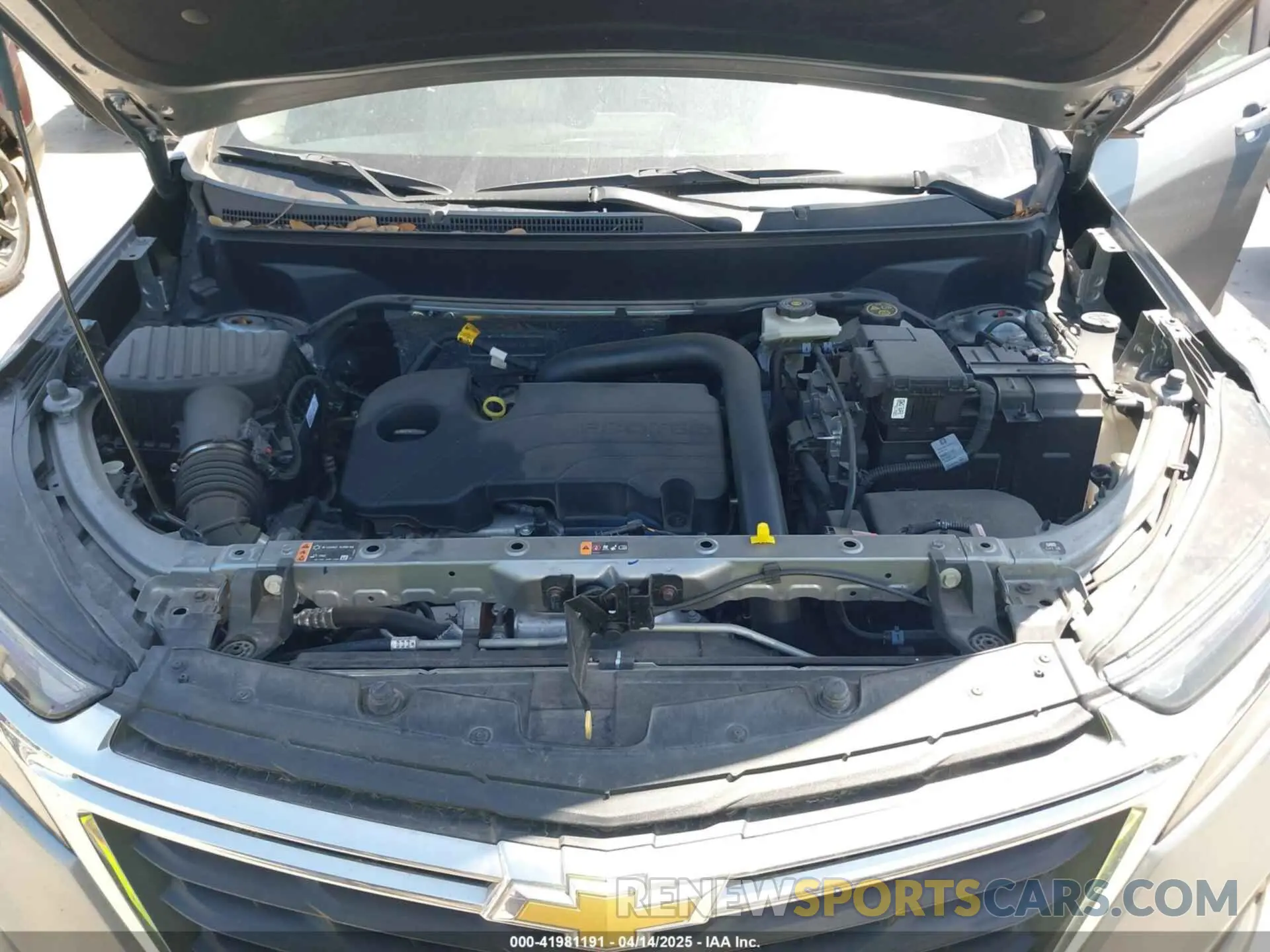 10 fotografías del automóvil dañado 3GNAXHEG2PL121394 CHEVROLET EQUINOX 2023