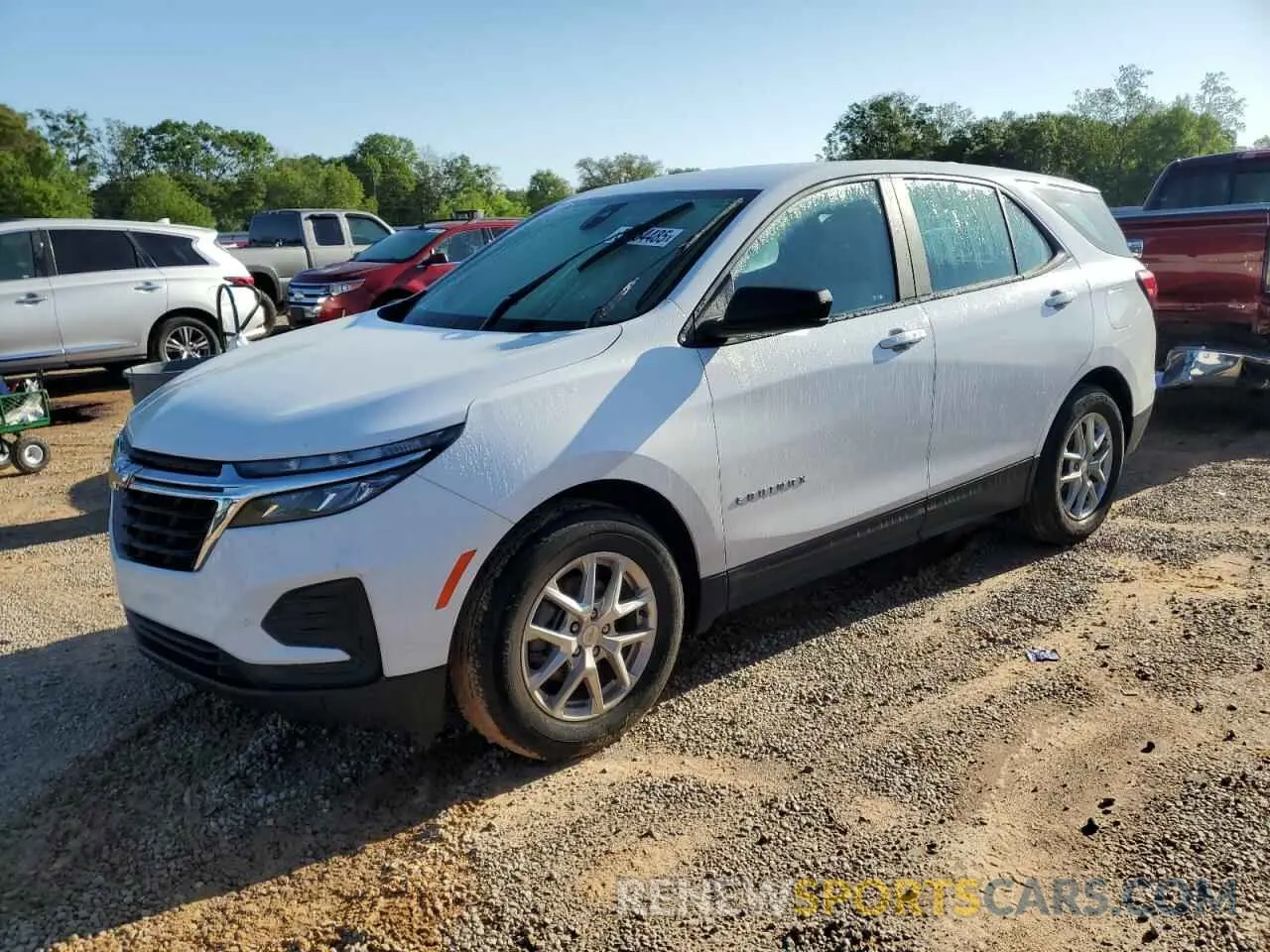 1 fotografías del automóvil dañado 3GNAXHEG2PL177156 CHEVROLET EQUINOX 2023