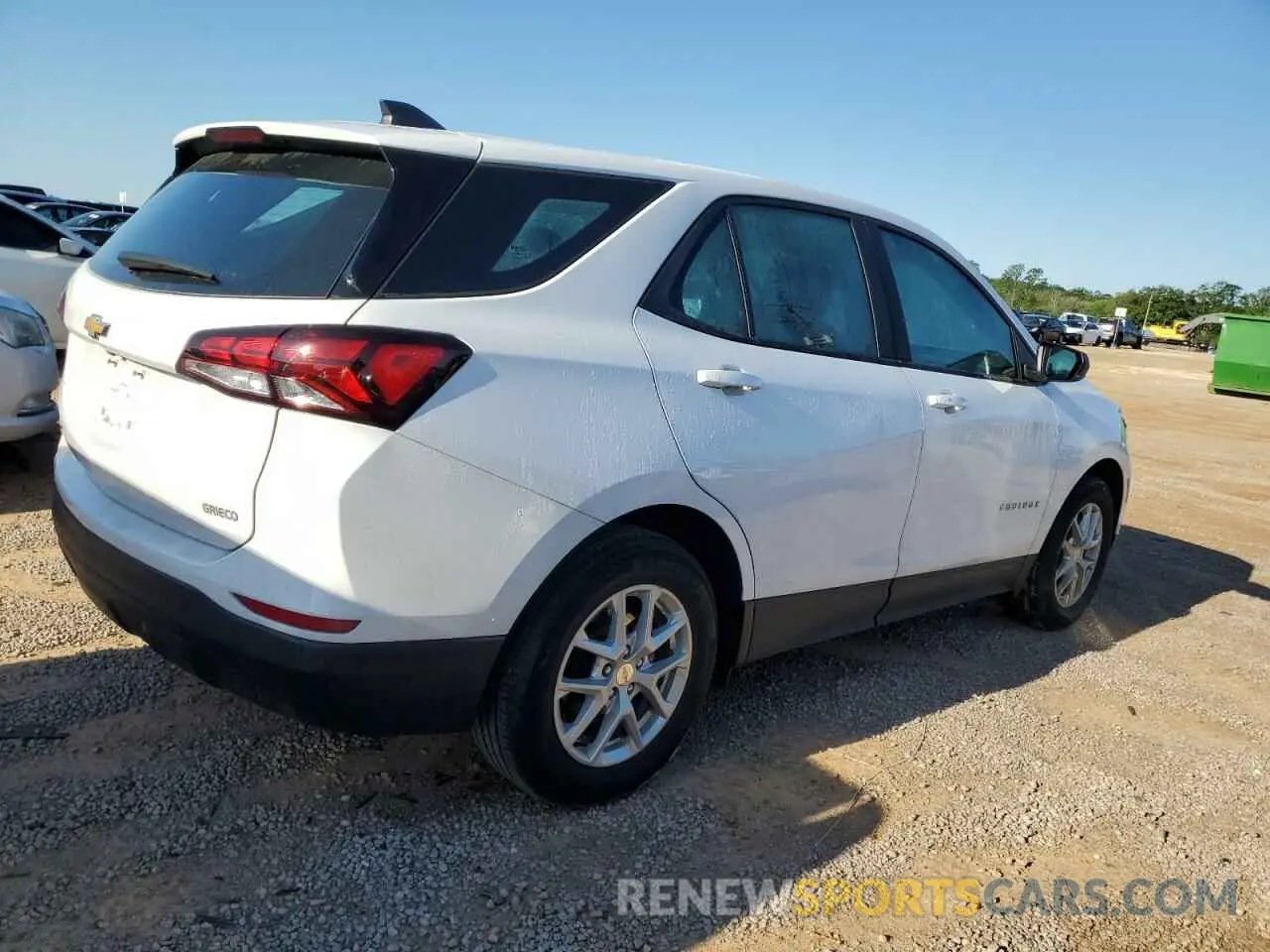3 fotografías del automóvil dañado 3GNAXHEG2PL177156 CHEVROLET EQUINOX 2023