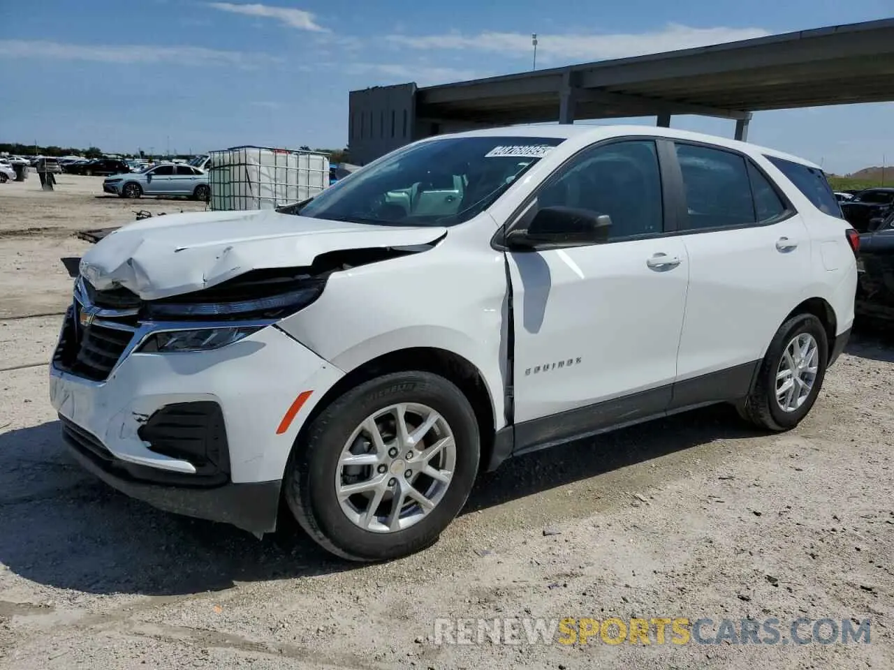 1 fotografías del automóvil dañado 3GNAXHEG2PL251207 CHEVROLET EQUINOX 2023