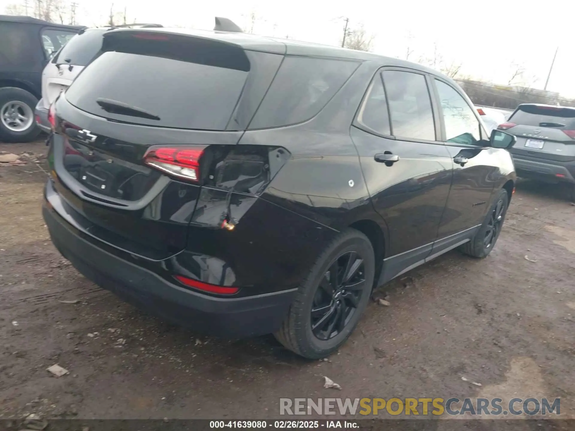 4 fotografías del automóvil dañado 3GNAXHEG3PL128693 CHEVROLET EQUINOX 2023