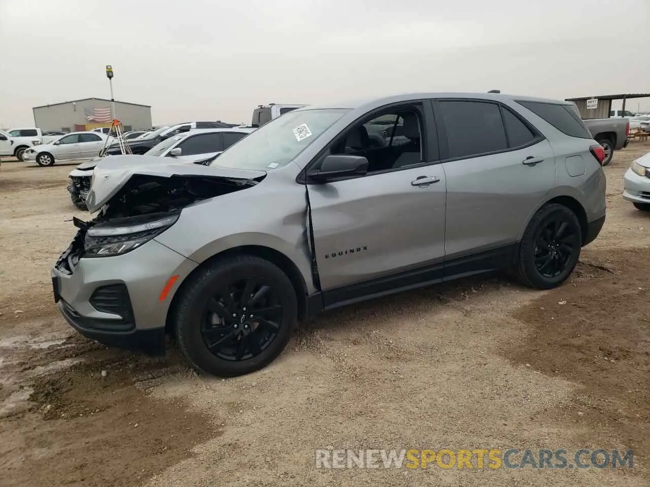 1 fotografías del automóvil dañado 3GNAXHEG3PL155828 CHEVROLET EQUINOX 2023